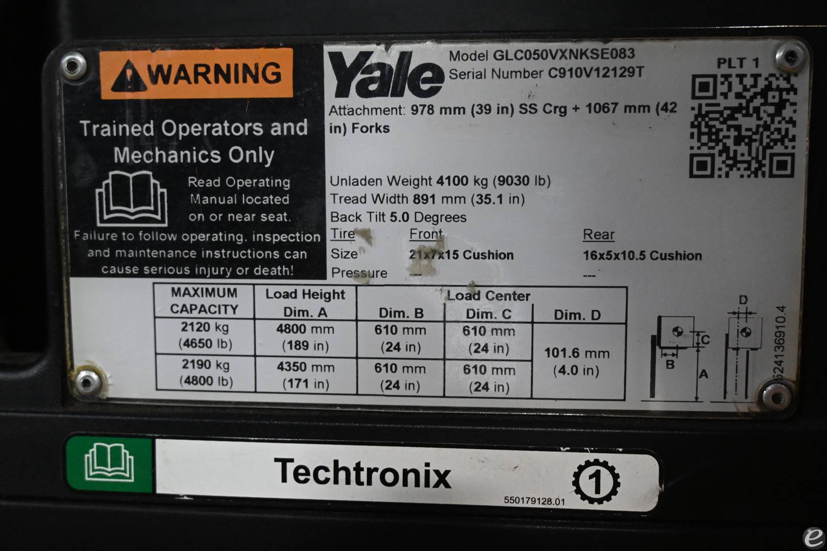 2019 Yale GC050VX 