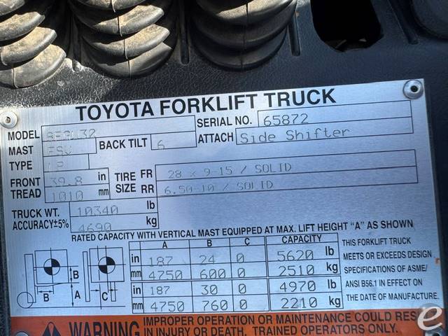 2016 Toyota 8FGU30