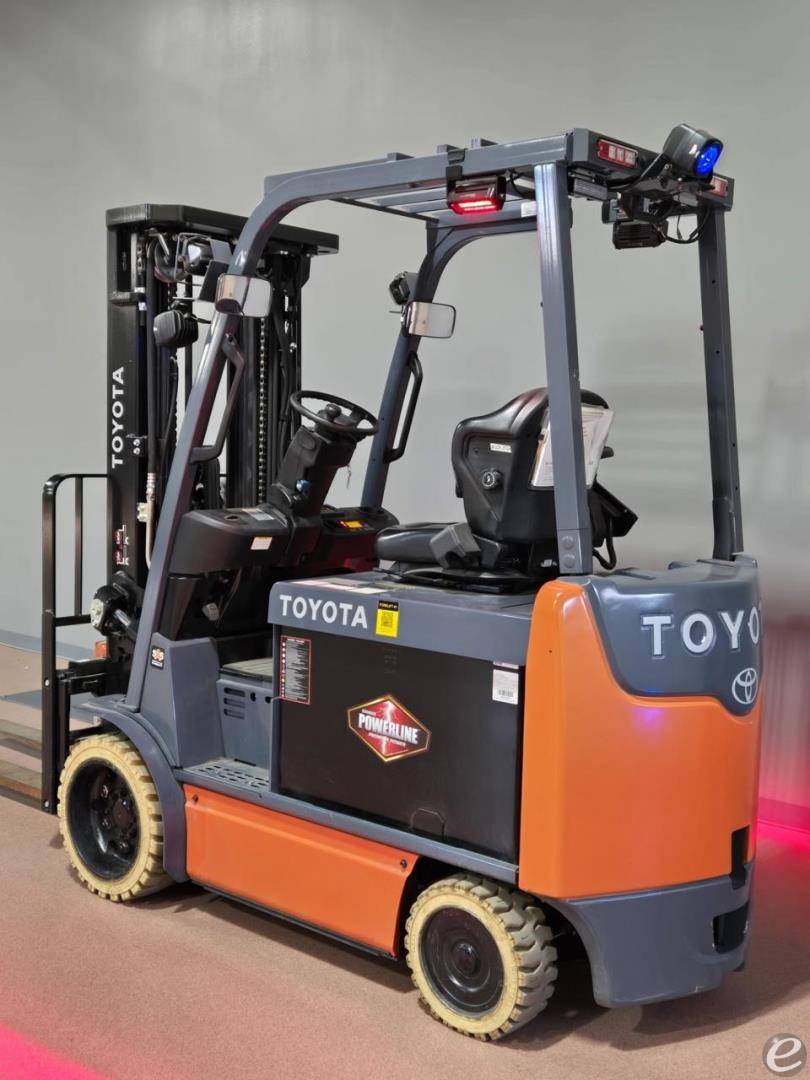 2022 Toyota 8FBCU32 Electric Forklift - 123Forklift
