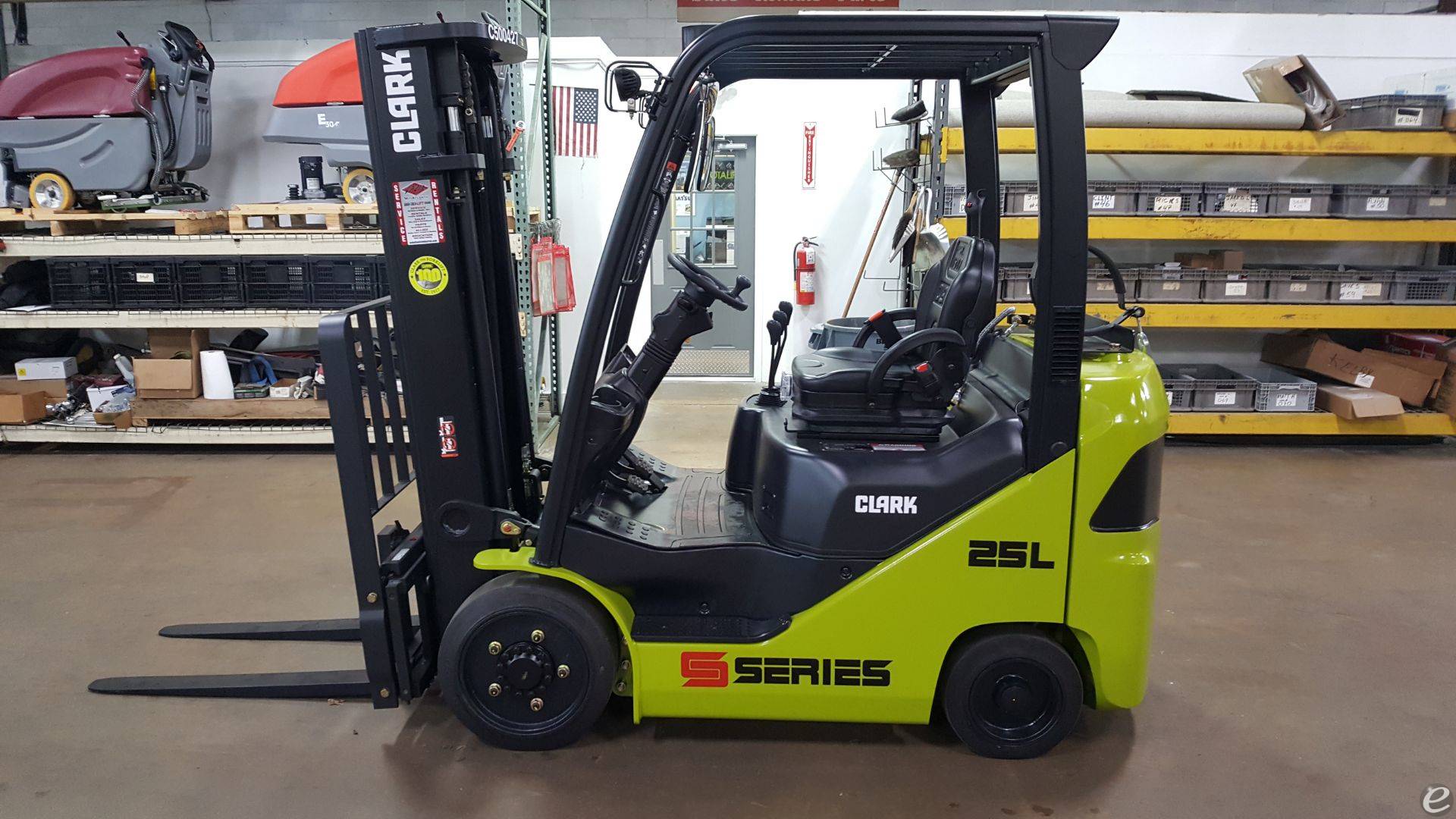 2019 Clark S25C LP Gas Forklift