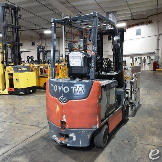 2017 Toyota 8FBCU32 Electric Forklift - 123Forklift