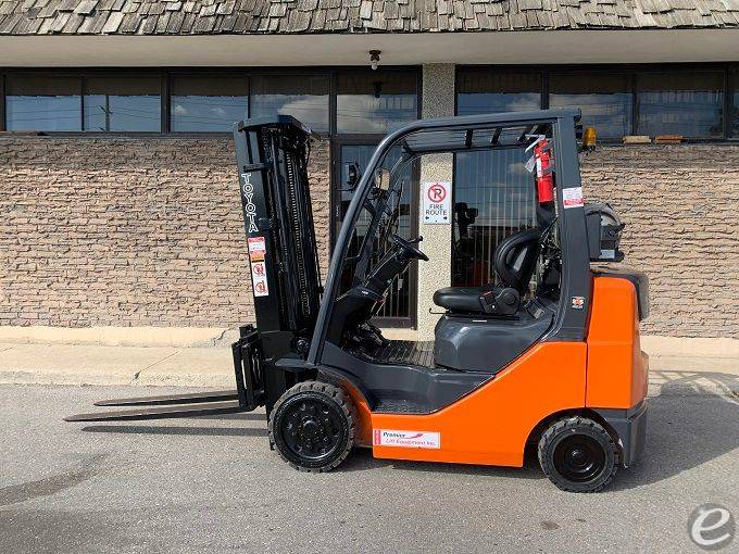 2018 Toyota 8FGCU25 LP Gas Forklift...