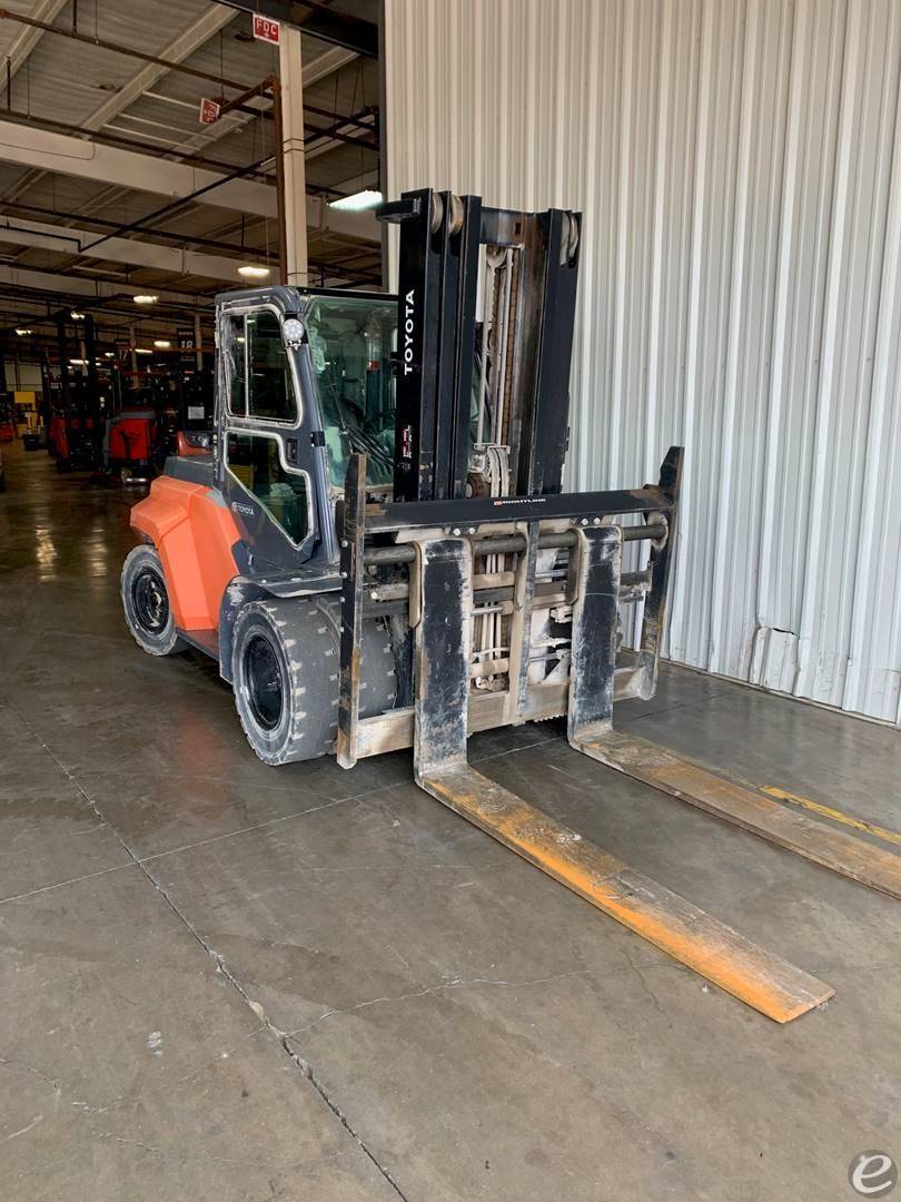 2018 Toyota 8FD70U Diesel Forklift - 123Forklift