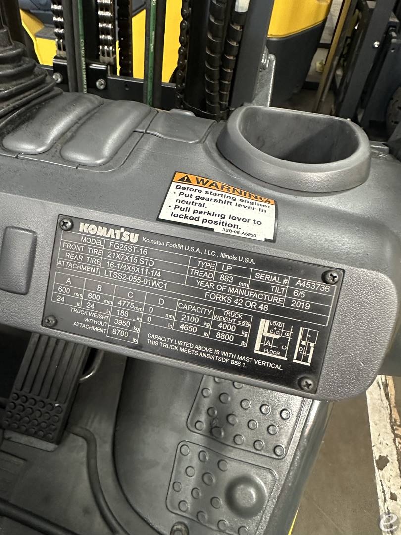 2019 Komatsu FG25ST-16