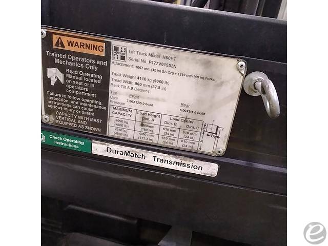 2015 Hyster H50FT