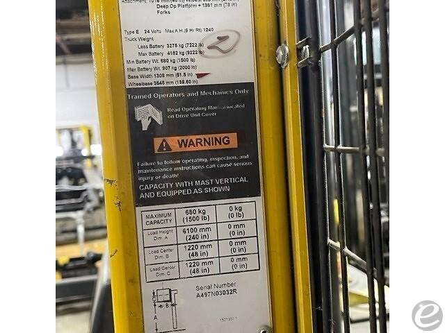 2017 Yale FS030BF Electric Forklift - 123Forklift