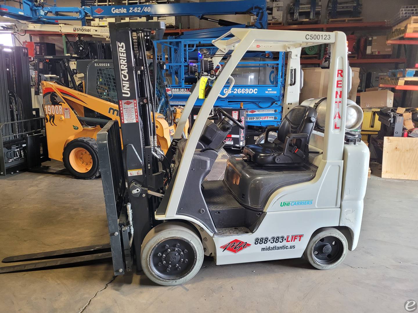 2015 Unicarriers CF50 LP Gas Forklift - 123Forklift