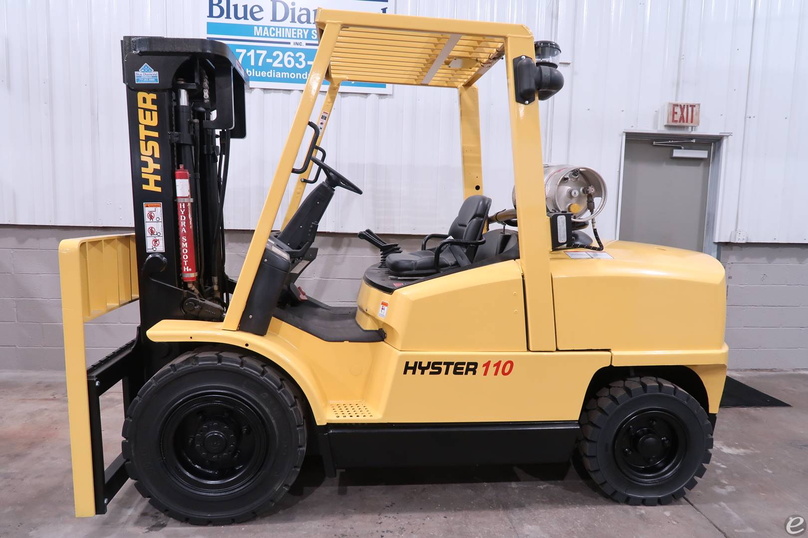 2004 Hyster H110XM LP Gas Forklift - 123Forklift