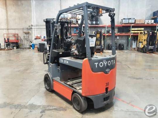 2017 Toyota 8FBCHU25 Electric Forklift - 123Forklift