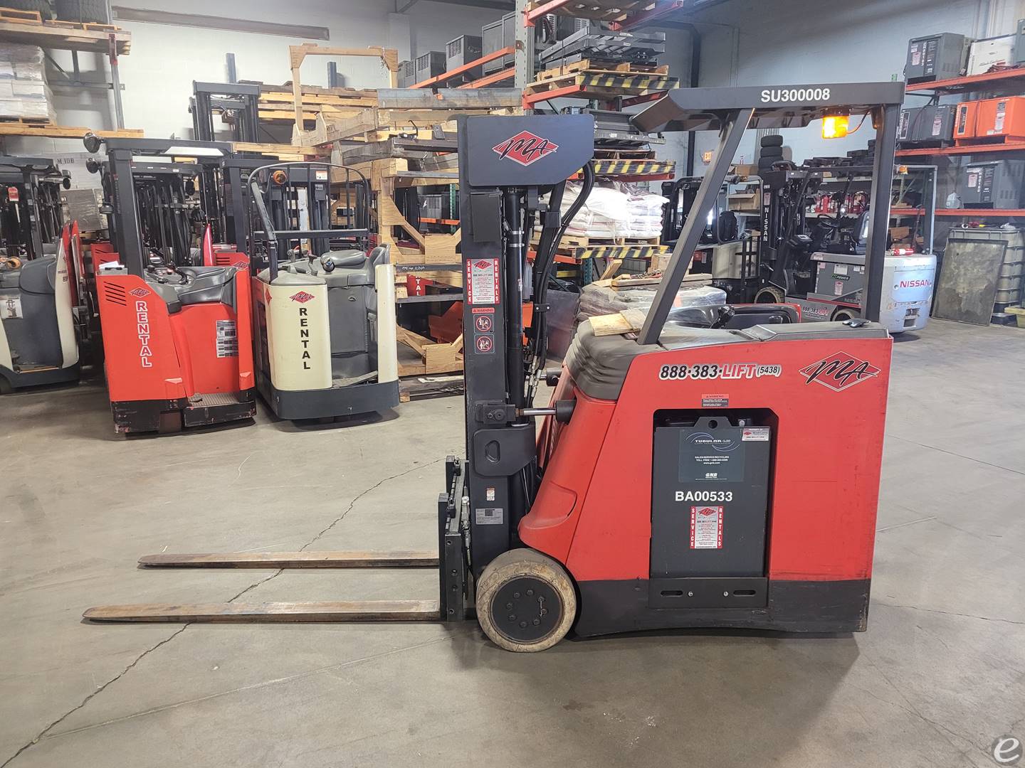 2010 Raymond 420-C35QM Electric Forklift - 123Forklift