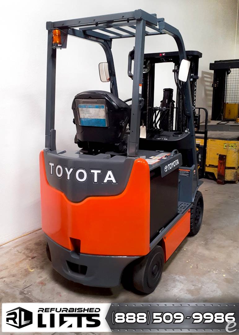 2016 Toyota 8FBCU25 Electric Forklift - 123Forklift