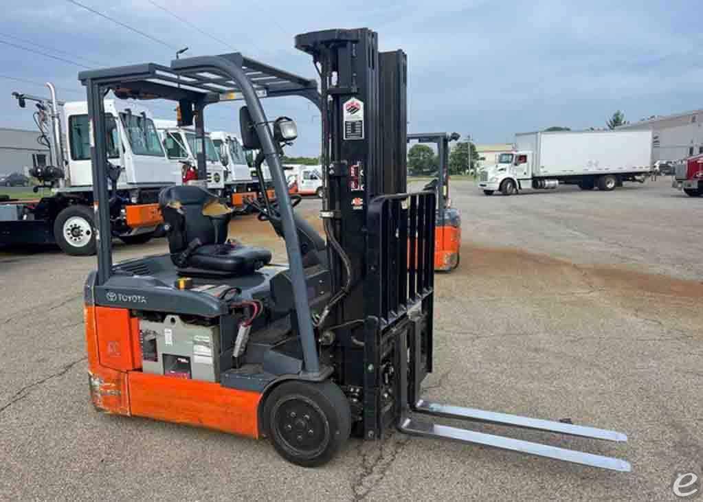 2017 Toyota 8FBE18U Electric Forklift - 123Forklift