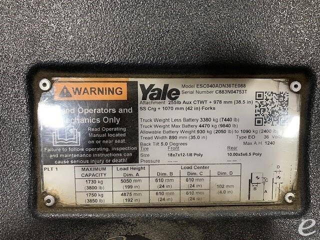 2019 Yale ESC040AD