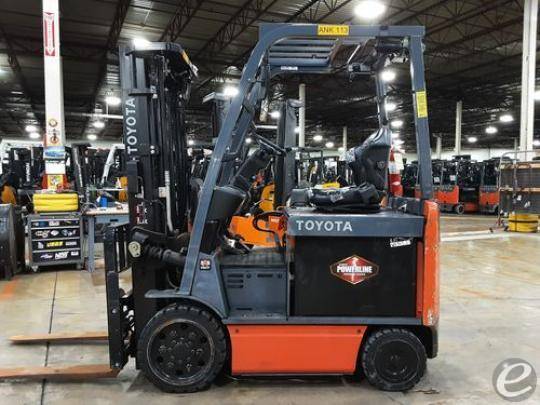 2020 Toyota 8FBCU25 Electric Forklift - 123Forklift
