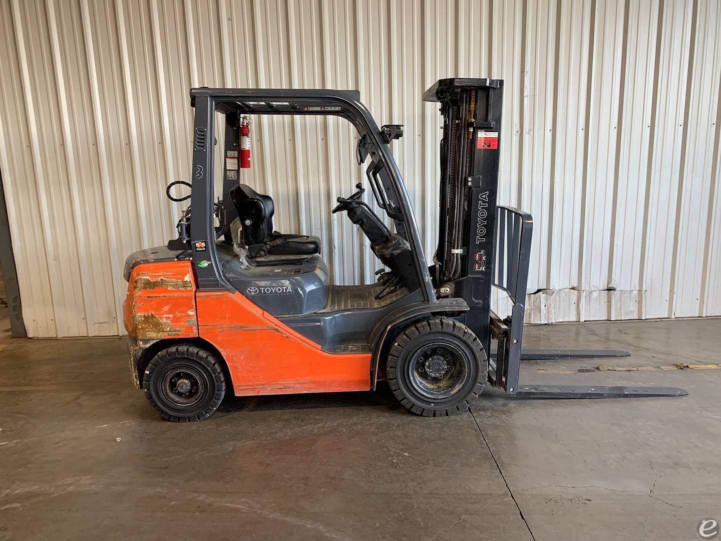 2018 Toyota 8FGU25 LP Gas Forklift
