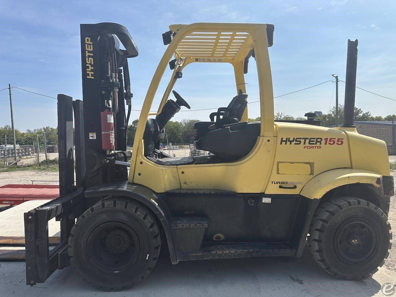 2013 Hyster H155FT Diesel Forklift - 123Forklift