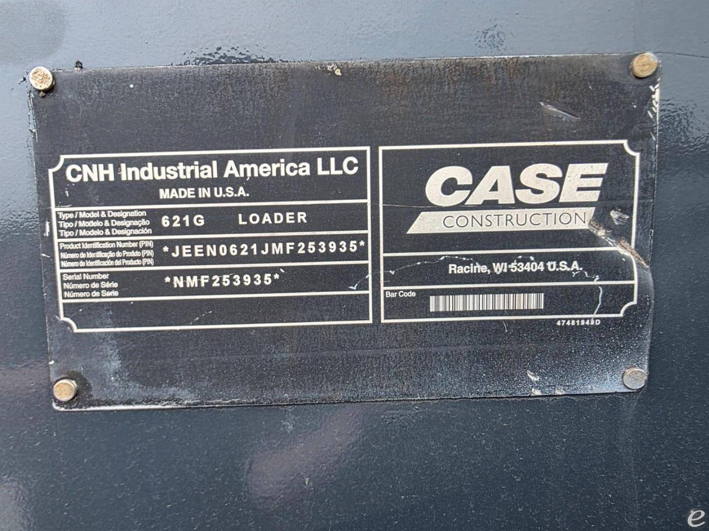 2022 Case 621G