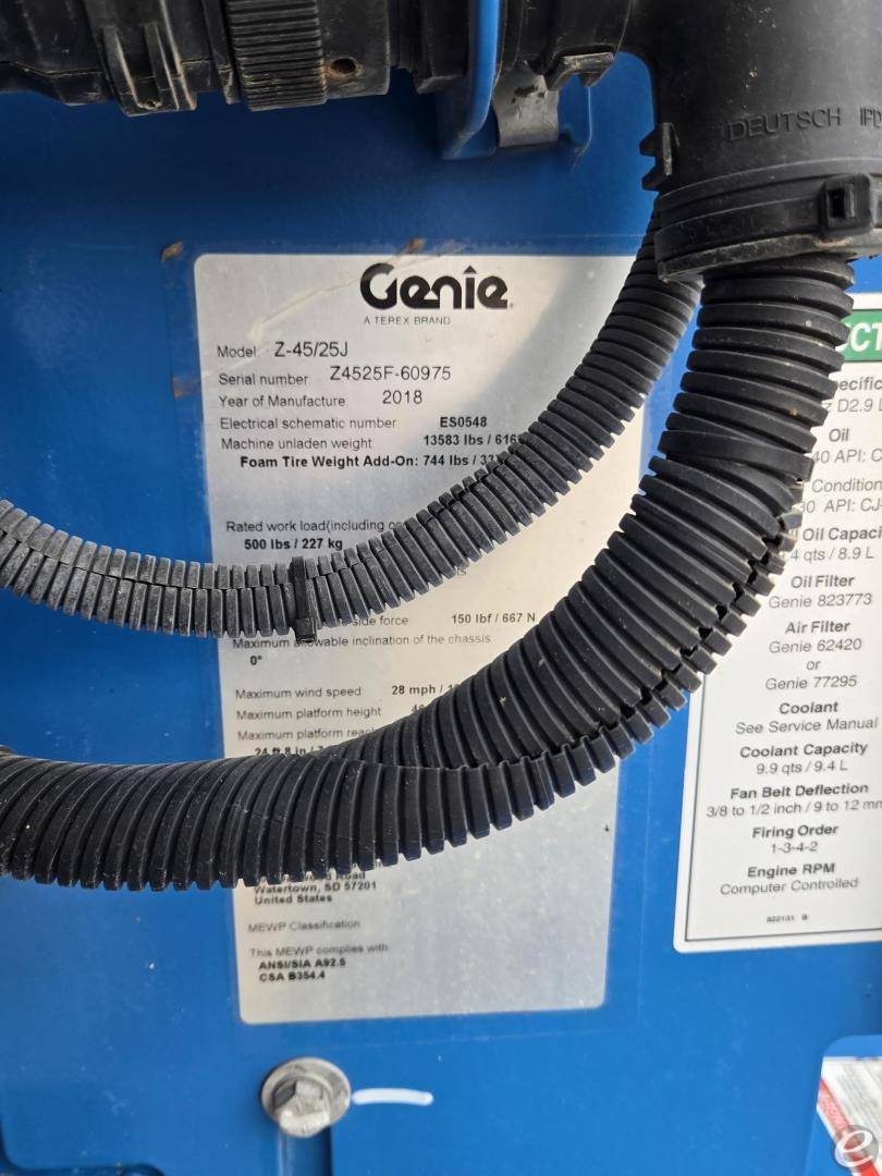 2018 Genie Z45/25JRT
