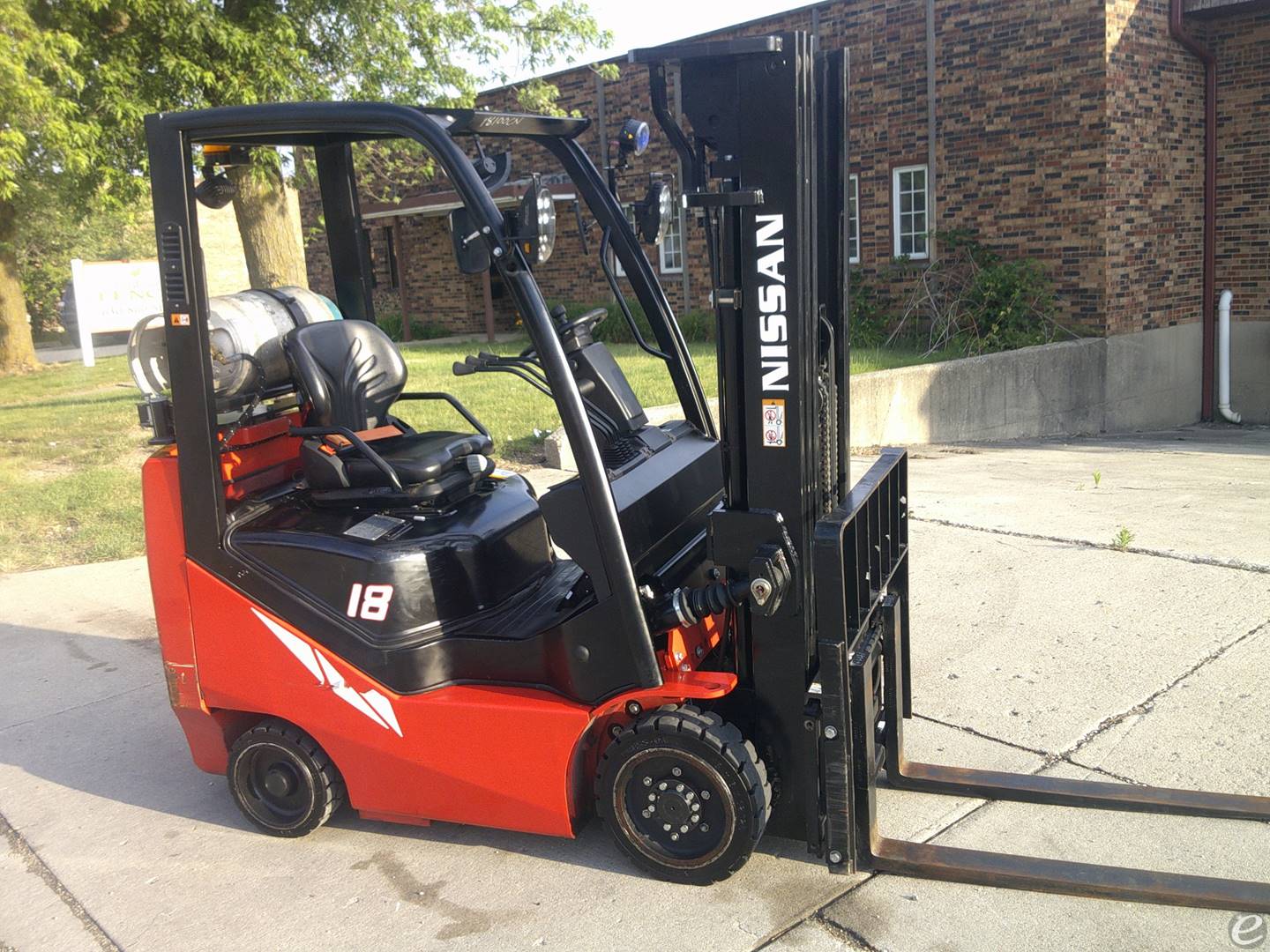 2021 Hangcha CPYD18-YW81F-C LP Gas Forklift - 123Forklift