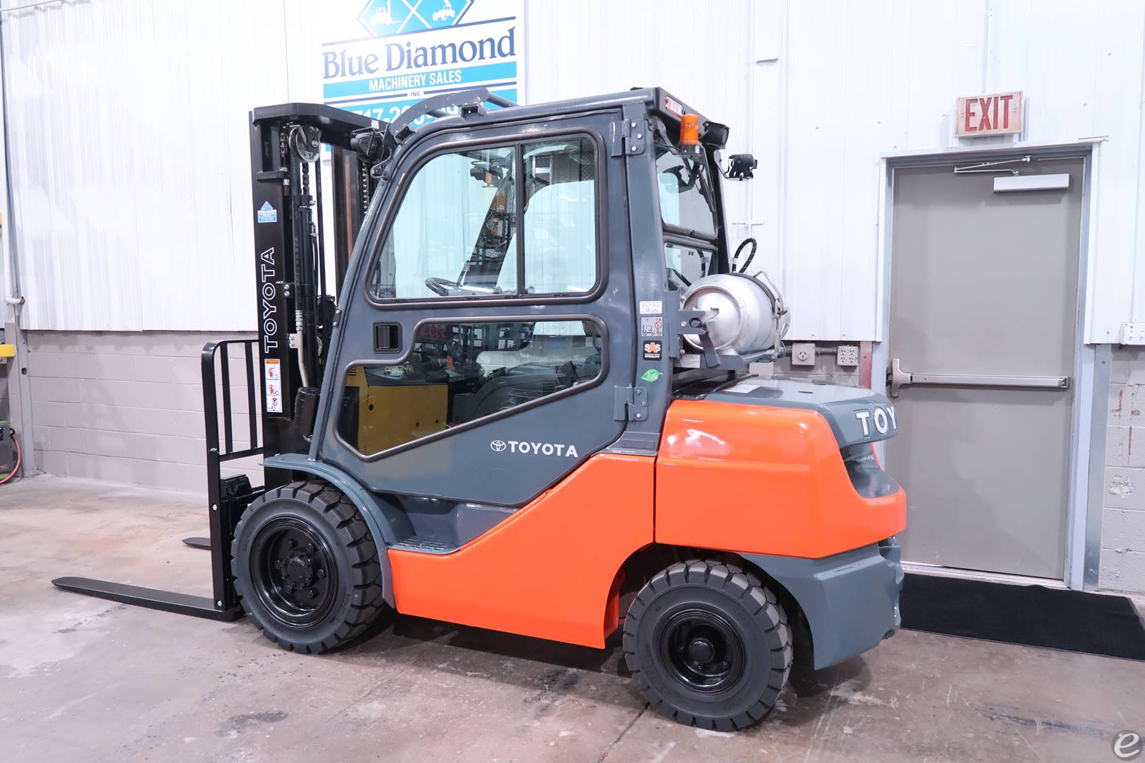 2017 Toyota 8FGU30 LP Gas Forklift - 123Forklift