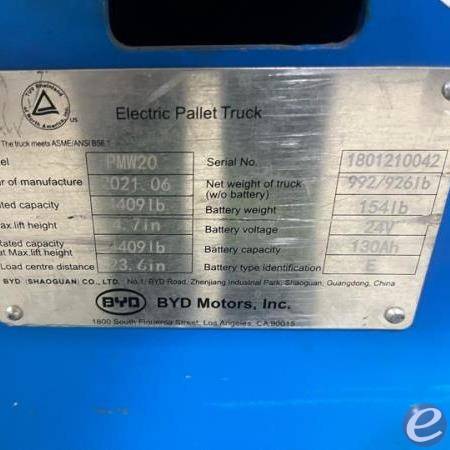 2021 BYD PMW20