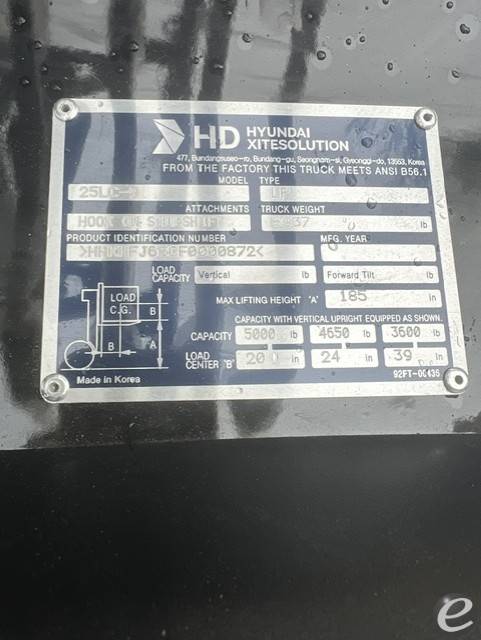 2026 Hyundai 25LC-9