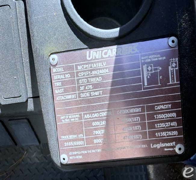 2022 Unicarriers CF35LP