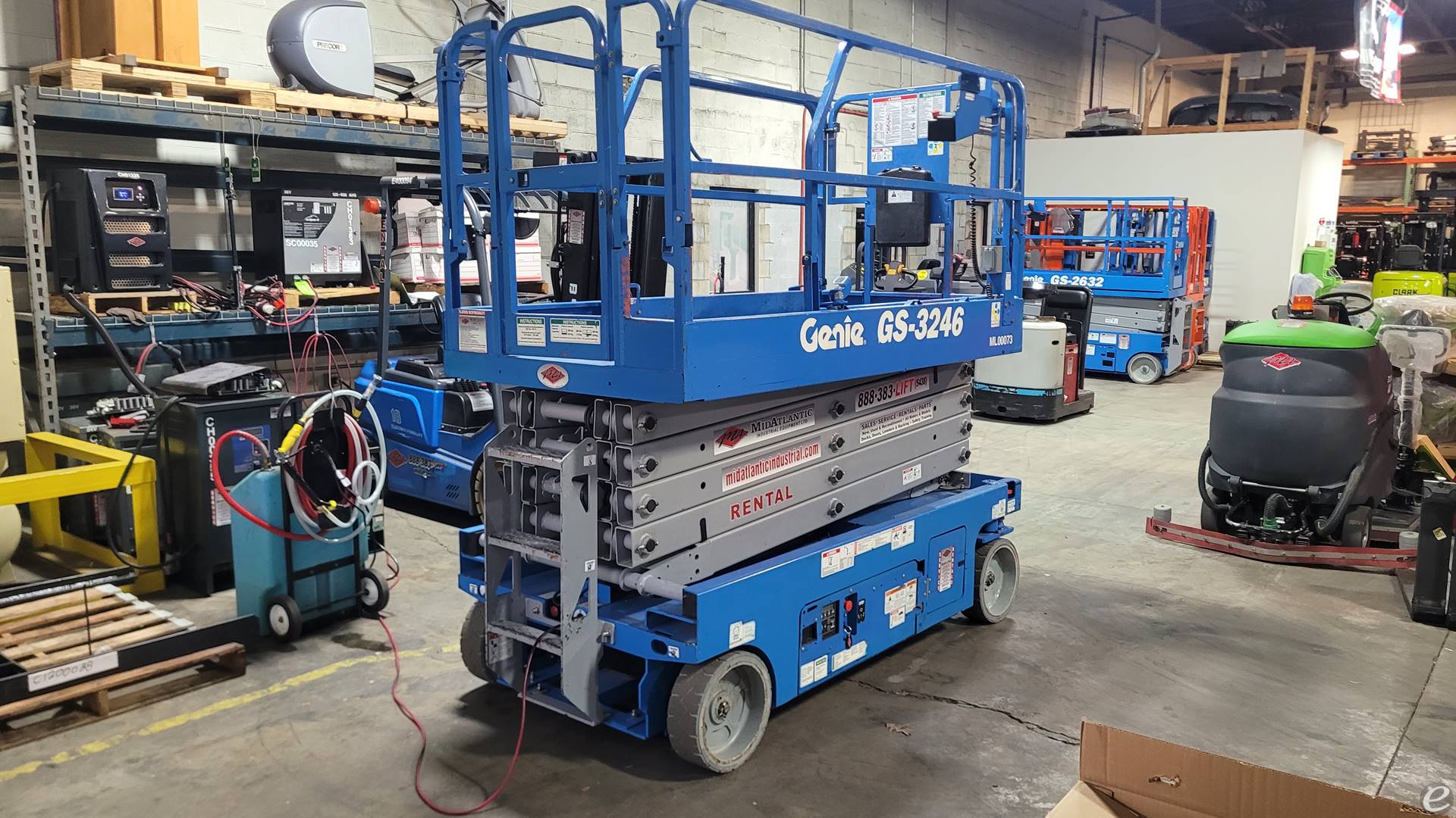 2015 Genie GS-3246 Electric Scissor Lift - 123Forklift