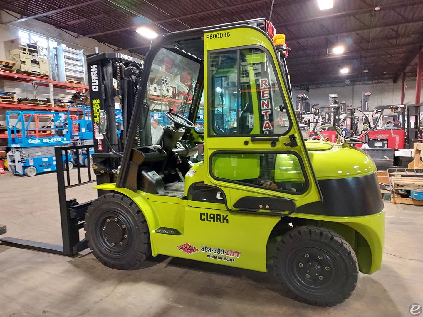 2022 Clark C40 LP Gas Forklift