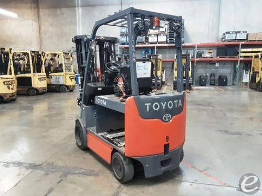 2017 Toyota 8FBCHU25 Electric Forklift - 123Forklift