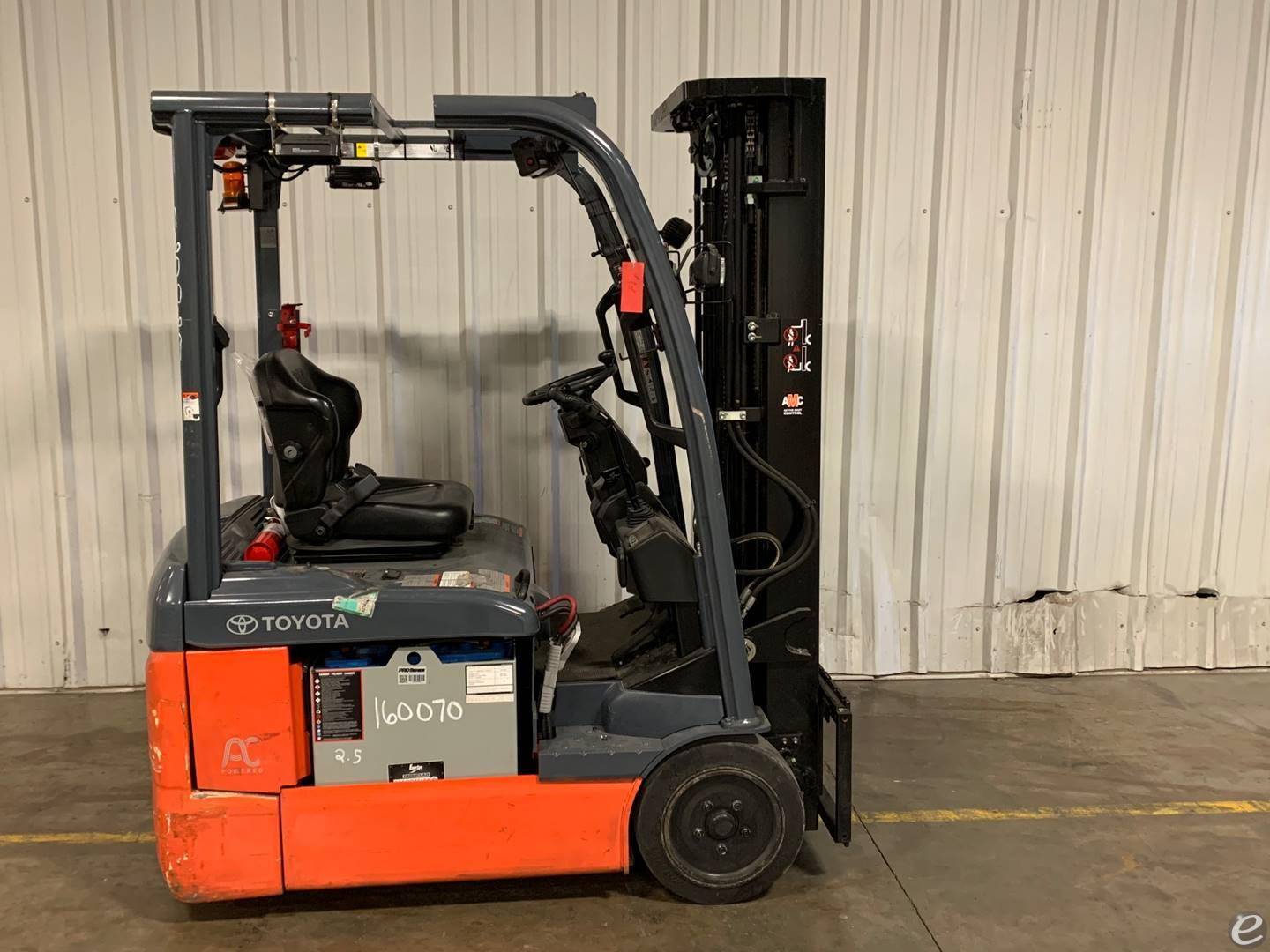2018 Toyota 8FBE15U Electric Forkli...