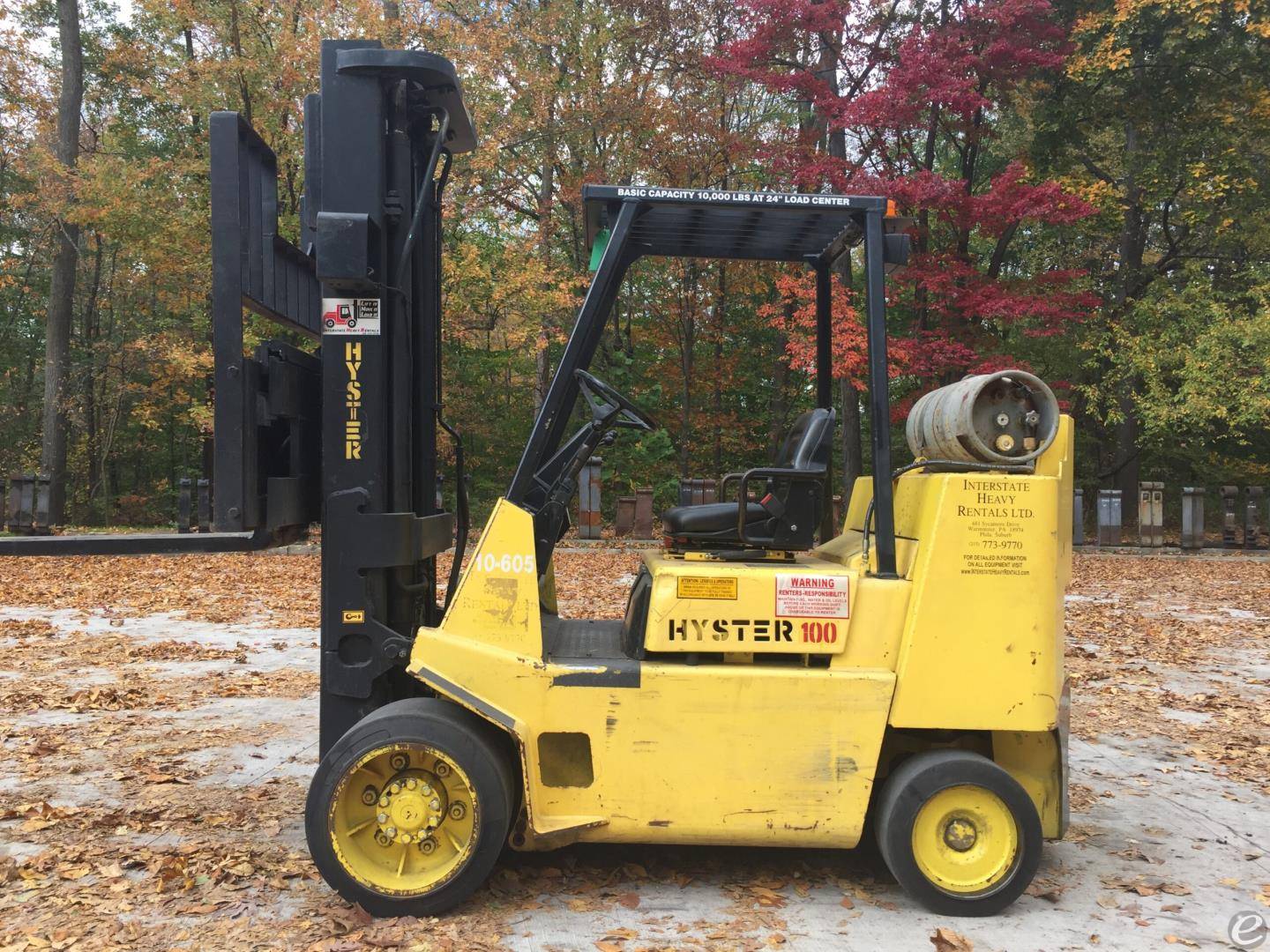 Hyster S100XL2BCS (Short Wheel Base, Box Car Special)