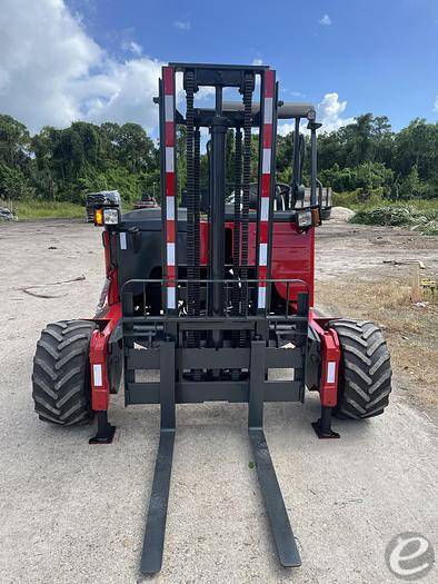 2017 Moffett M8 Piggyback Diesel Forklift - 123Forklift