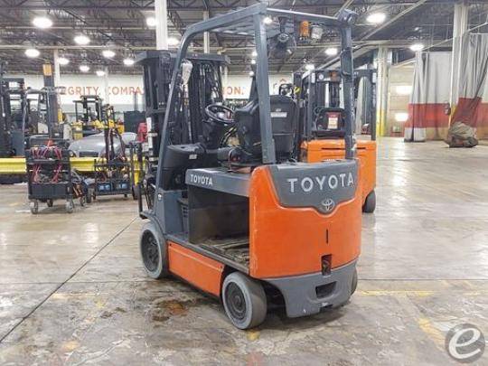 2017 Toyota 8FBCHU25 Electric Forklift - 123Forklift