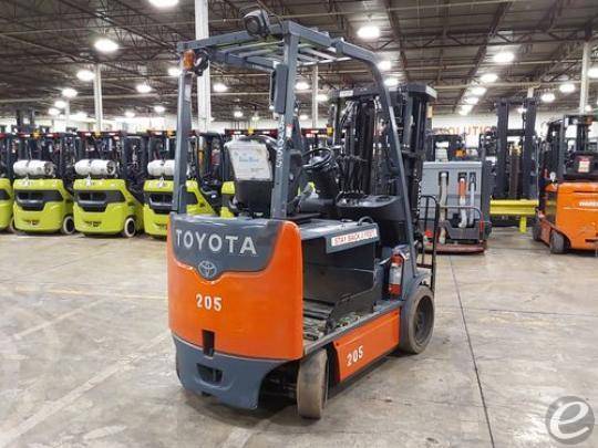 2017 Toyota 8FBCHU25 Electric Forklift - 123Forklift