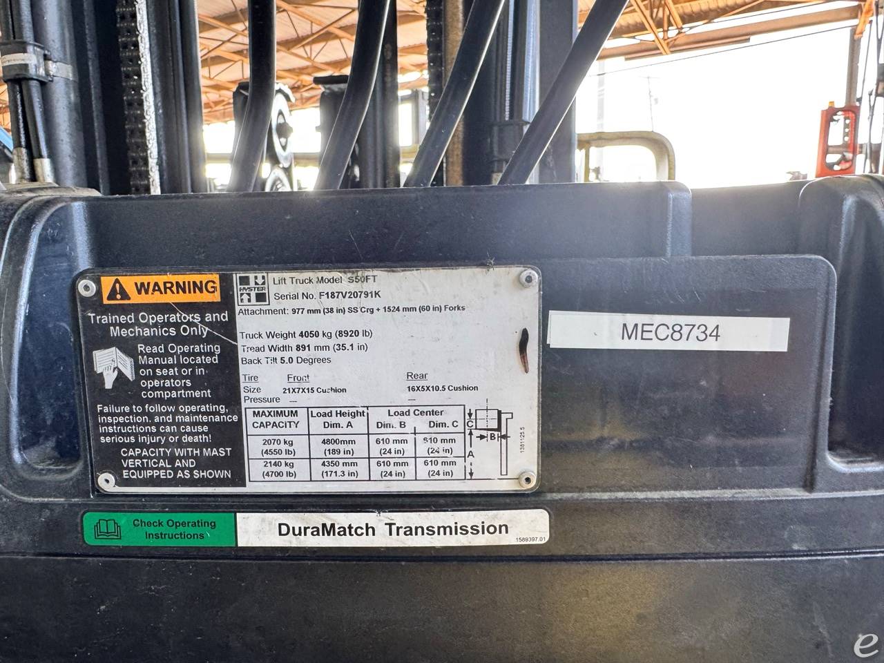 2012 Hyster S50FT