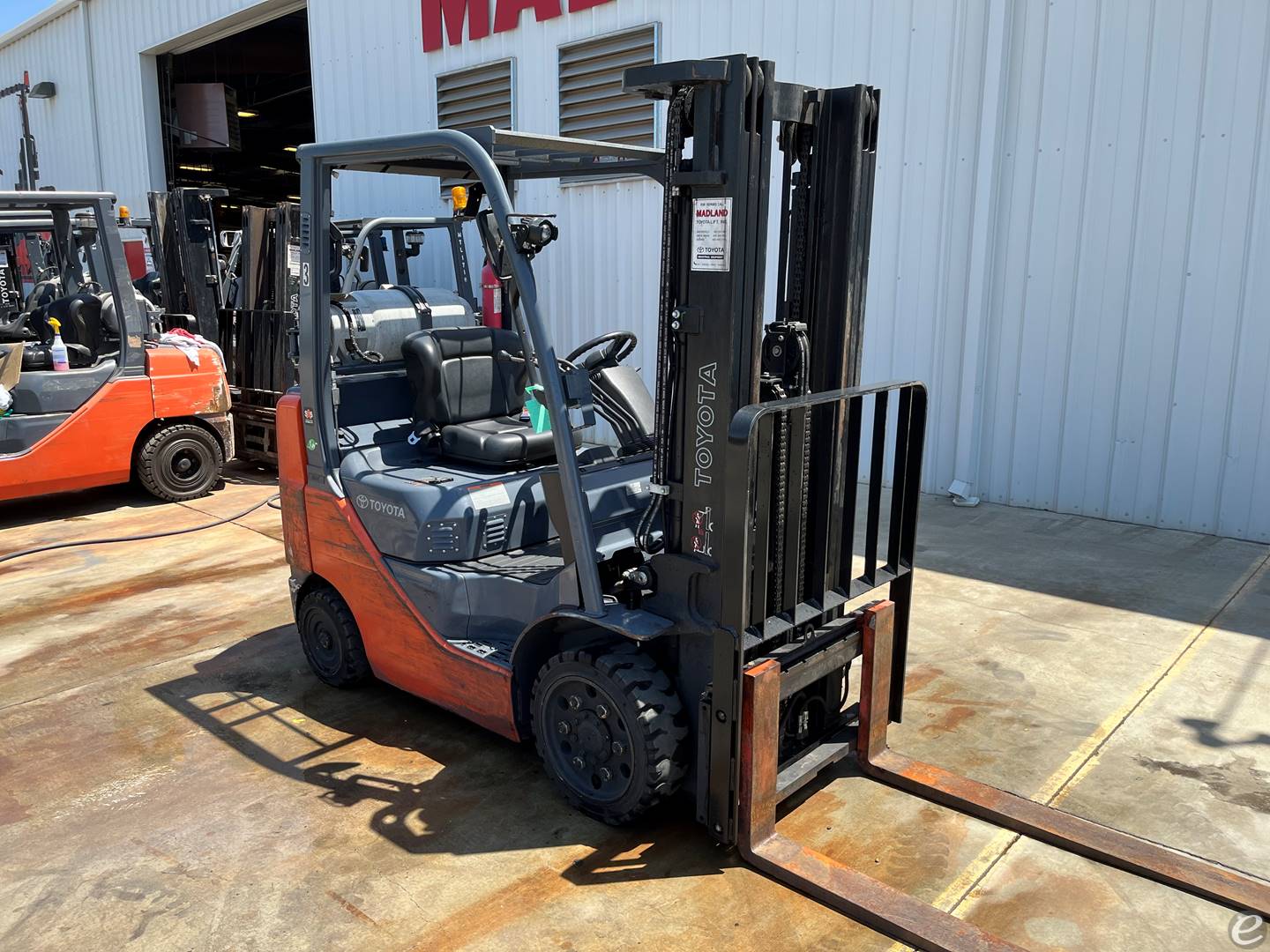 2018 Toyota 8FGCU25 LP Gas Forklift - 123Forklift