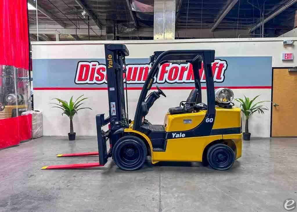 2015 Yale GLP060VXEVSE093 LP Gas Forklift - 123Forklift