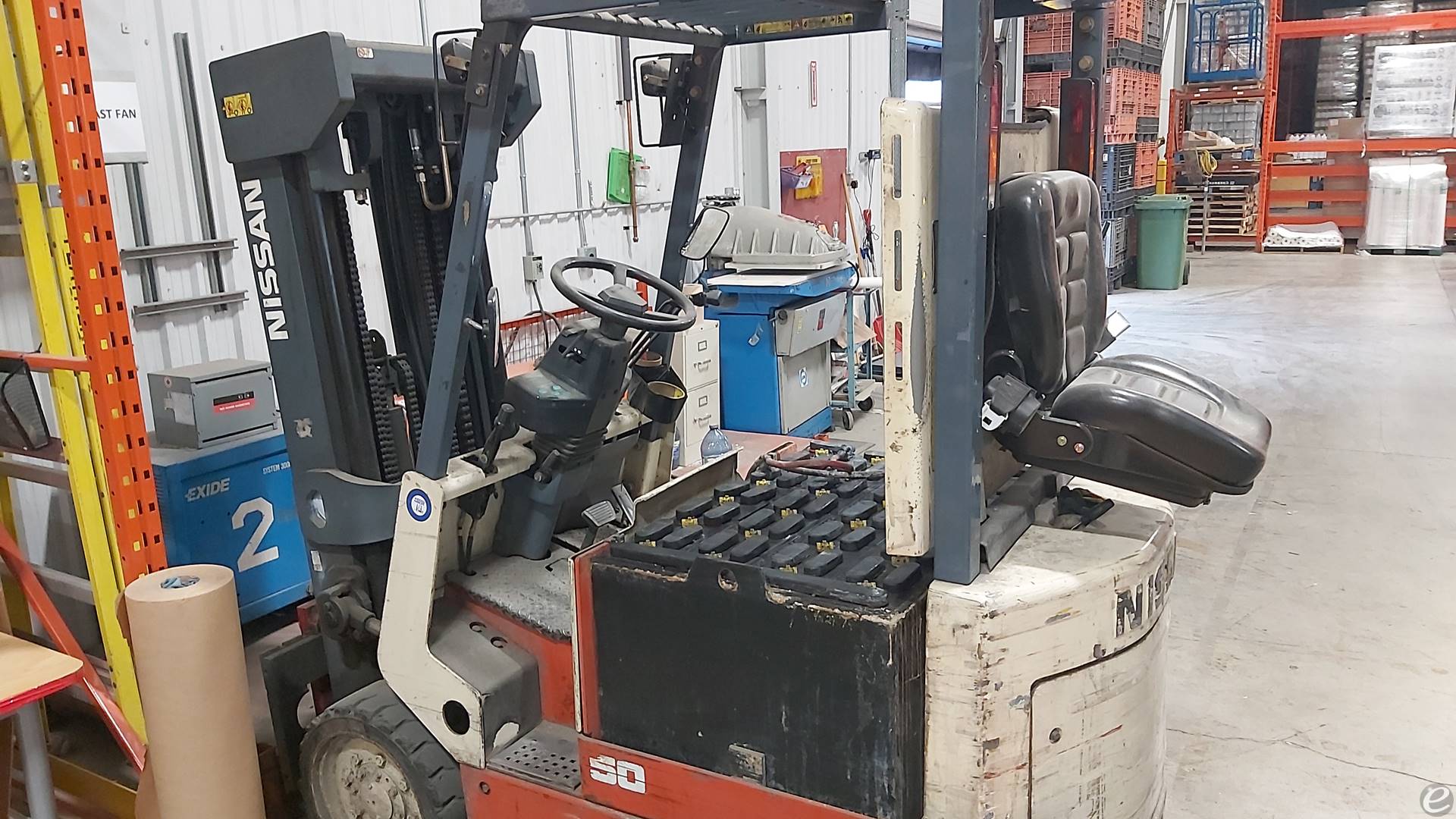  Nissan                                             CWP02L25S Electric Forklift - 123Forklift