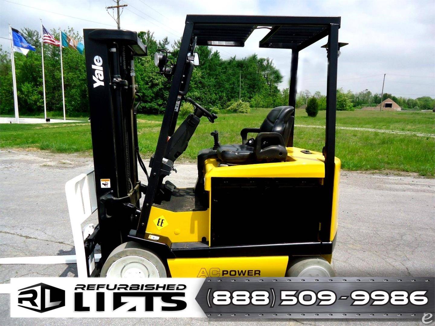 2019 Yale ERP060VL Electric Forklift - 123Forklift