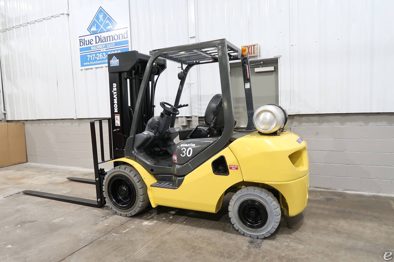 2011 Dual Fuel Komatsu Forklifts FG30HT16 123Forklift