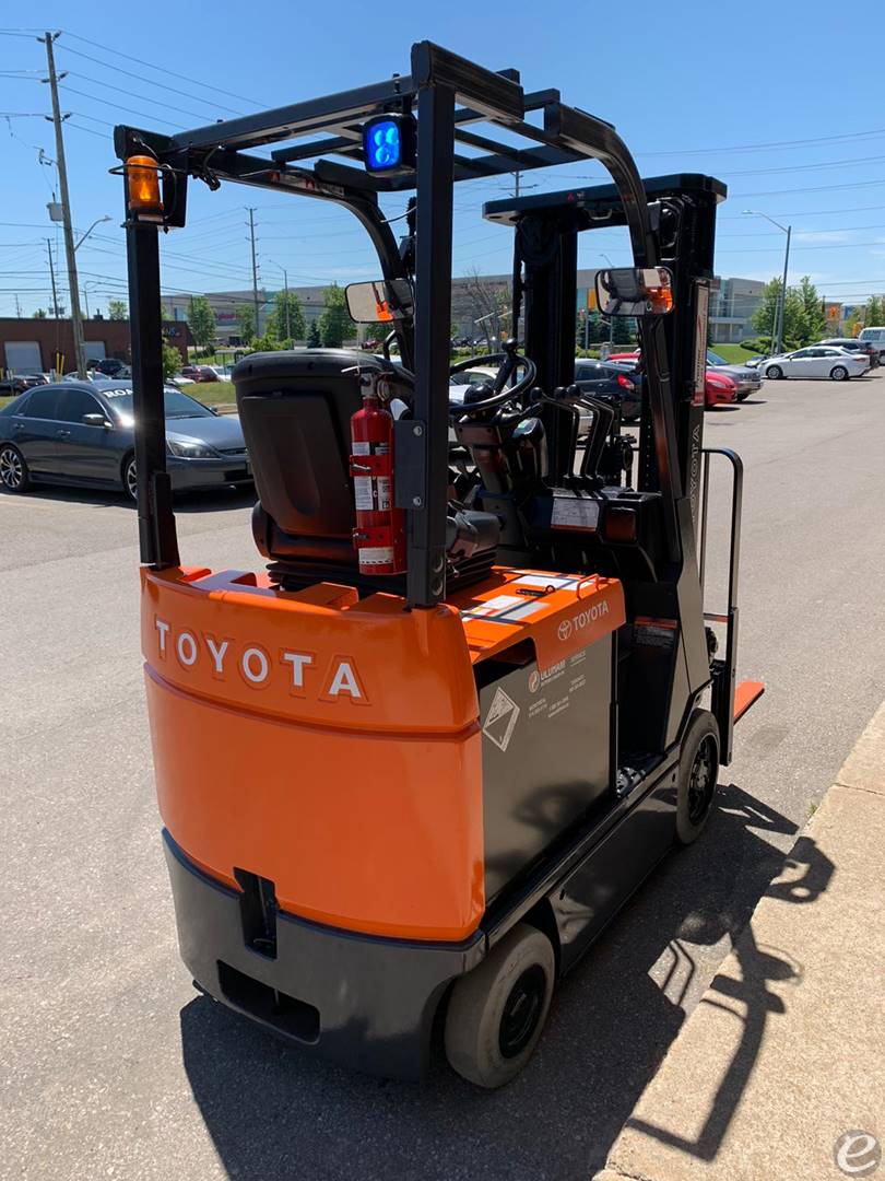 2015 Toyota 7FBCU15 Electric Forklift - 123Forklift