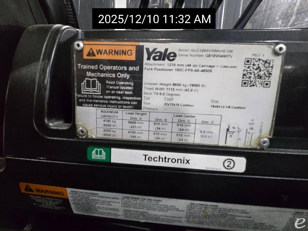 2021 Yale GC120SVX