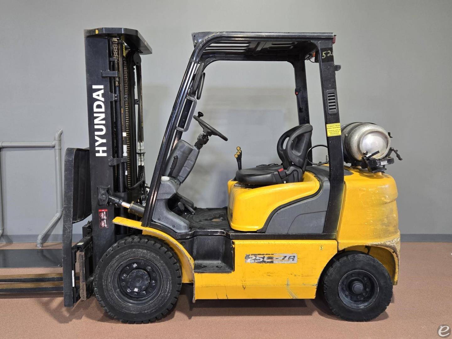 2021 Hyundai 25L-7A LP Gas Forklift...