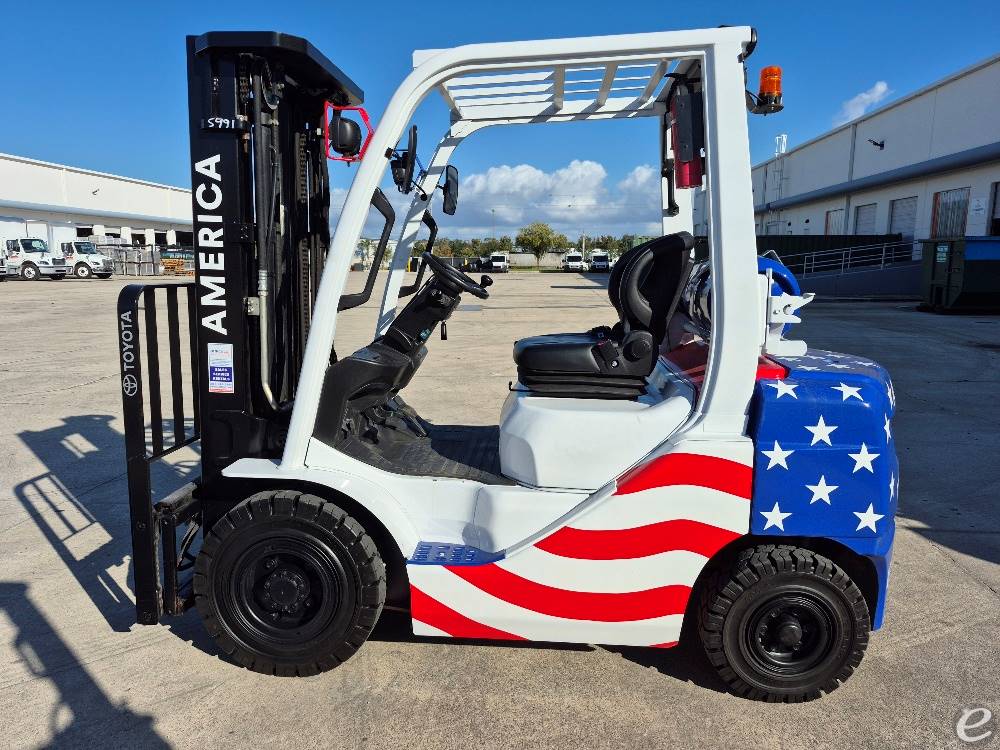 2019 Toyota 8FGU25 - 4 WAY LP Gas Forklift - 123Forklift