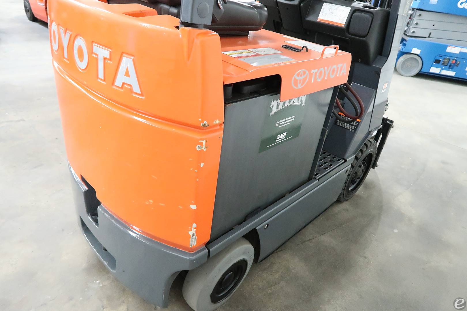 2013 Toyota 7FBCU15 Electric Forklift - 123Forklift