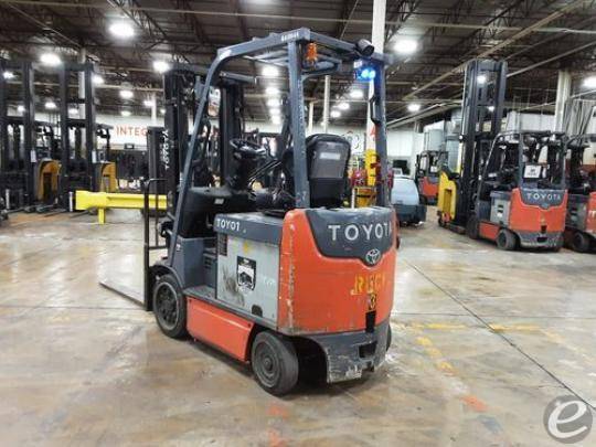 2015 Toyota 8FBCU25 Electric Forklift - 123Forklift