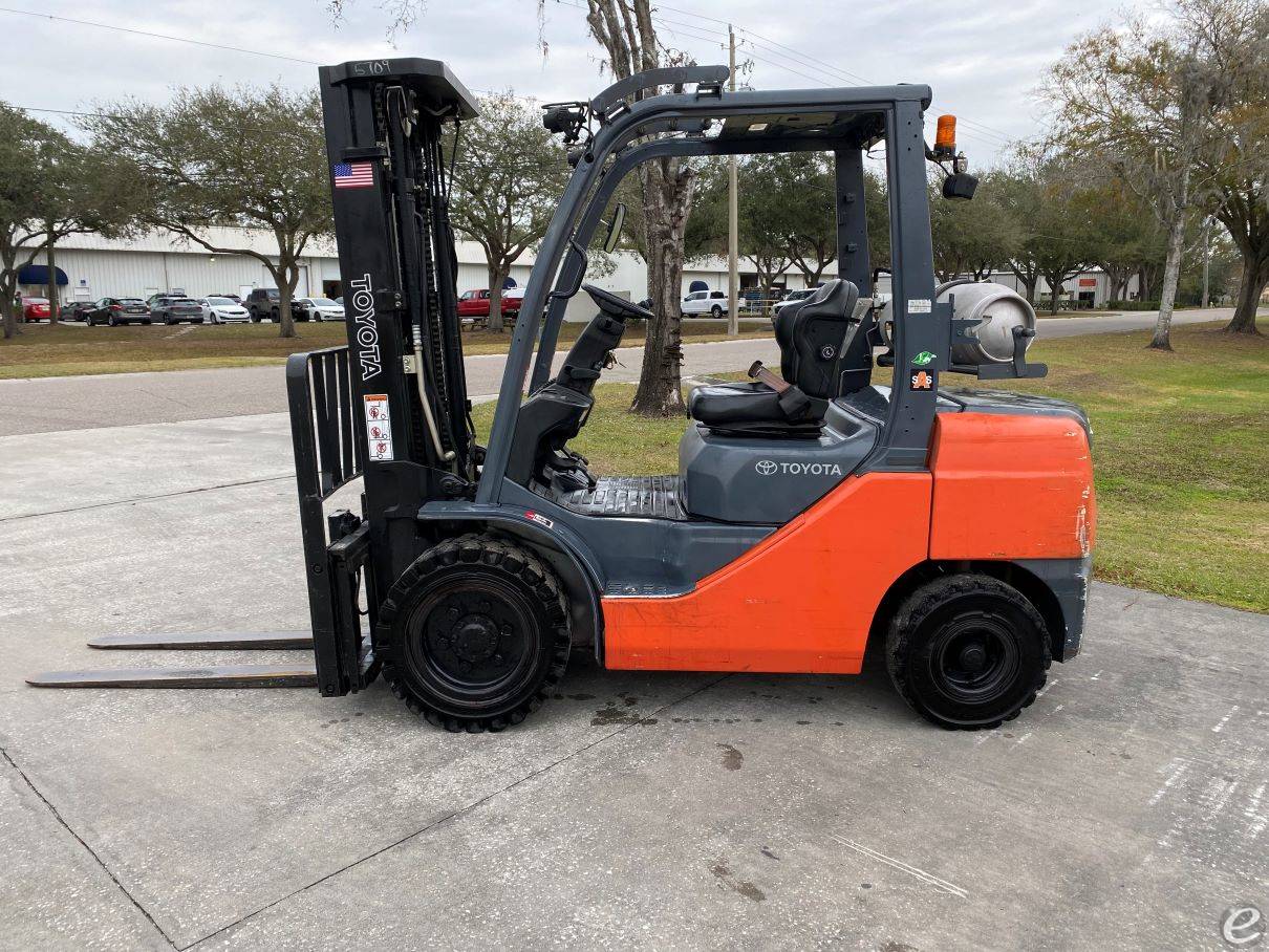2016 Toyota 8FGU30 LP Gas Forklift - 123Forklift