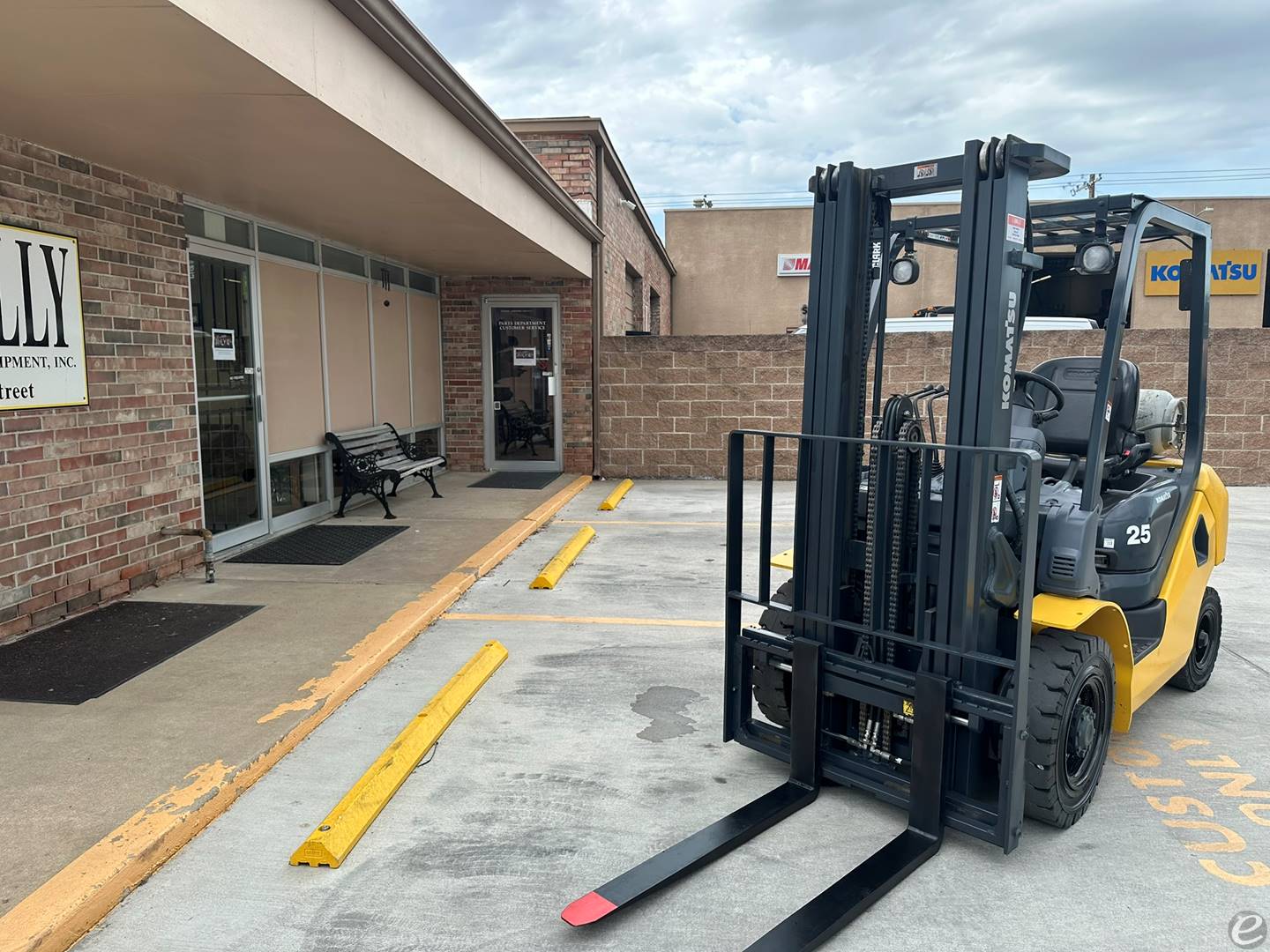 2019 Komatsu FG25T-16 LP Gas Forklift - 123Forklift