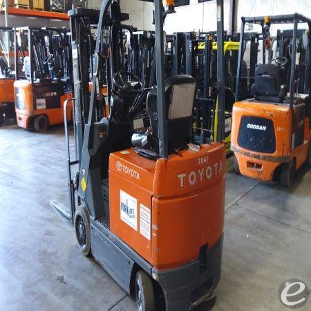 2013 Toyota 7FBCU15 Electric Forklift - 123Forklift